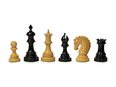 Appaloosa Luxury Ebony Chess Pieces - Official Staunton™ 