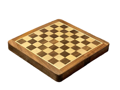 7" Solid Wood Handmade Magnetic Travel Chess Set - Official Staunton™ 