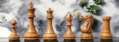 Staunton Antique 1849 Collector Series Chess Pieces - Official Staunton™ 