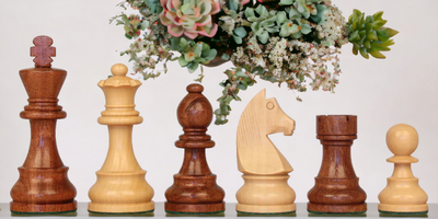 3" Staunton Classic Acacia Chess Pieces - Official Staunton™ 