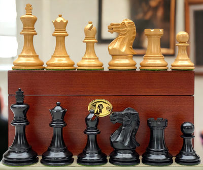 Chess Pieces & Box